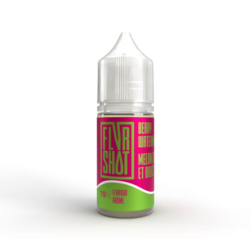 FLVR SHOT - Saveur liquide - Melon d'eau aux baies Q-Juice FLVR SHOT - Saveur liquide - Melon d'eau aux baies Q-Juice