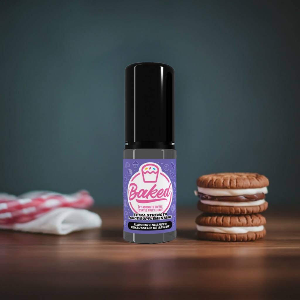 BAKED - Liquid flavor - Cookies & Cream Q-Juice BAKED - Liquid flavor - Cookies & Cream Q-Juice