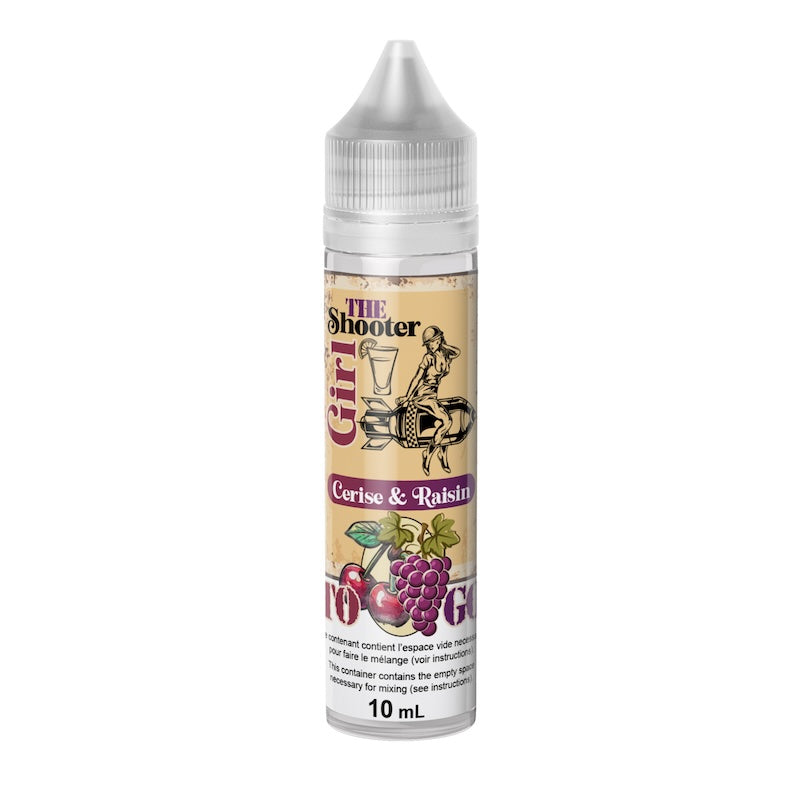 THE SHOOTER GIRL - Saveur liquide - Cerise Raisin 10 ml