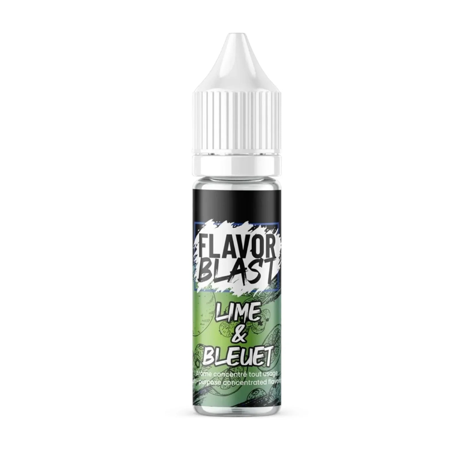 FLAVOR BLAST - Saveur liquide - Lime & bleuet