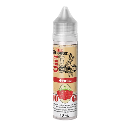 THE SHOOTER GIRL - Saveur liquide - Fraise 10 ml