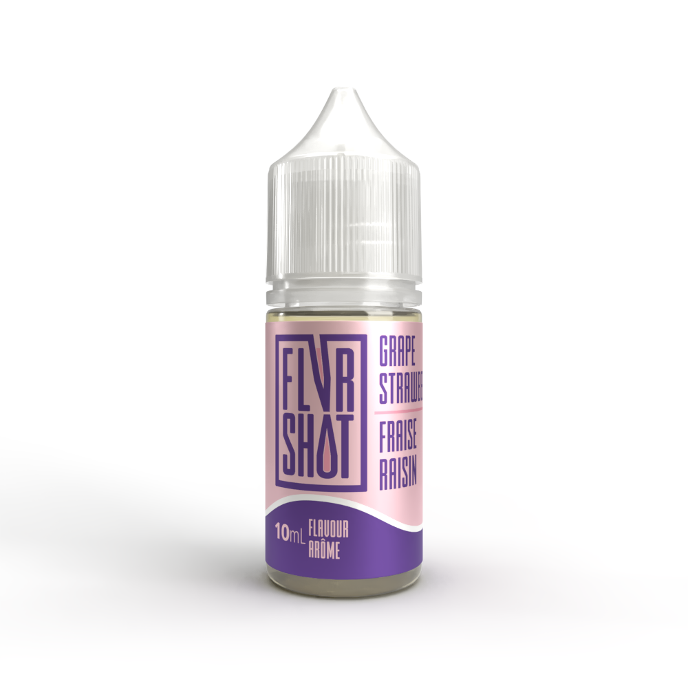 FLVR SHOT - Saveur liquide - Fraise Raisin