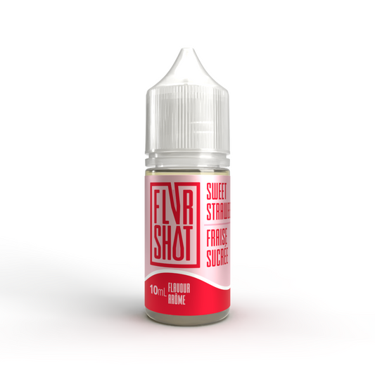 FLVR SHOT - Saveur liquide - Fraise Sucrée