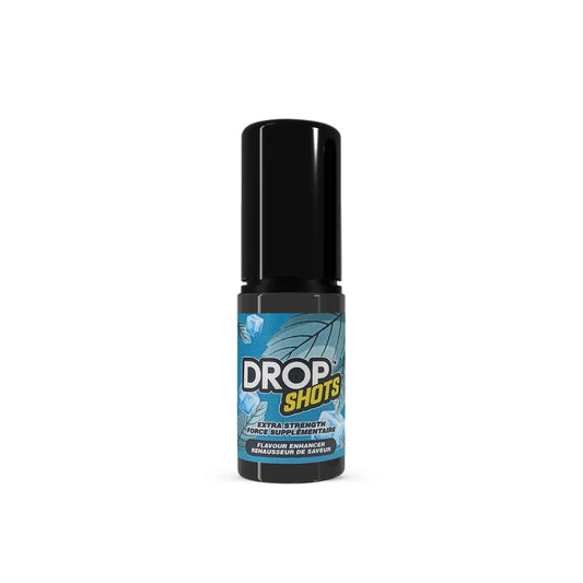 Bouteille compte-gouttes DROP SHOTS Explosion Polaire pour boissons et desserts.