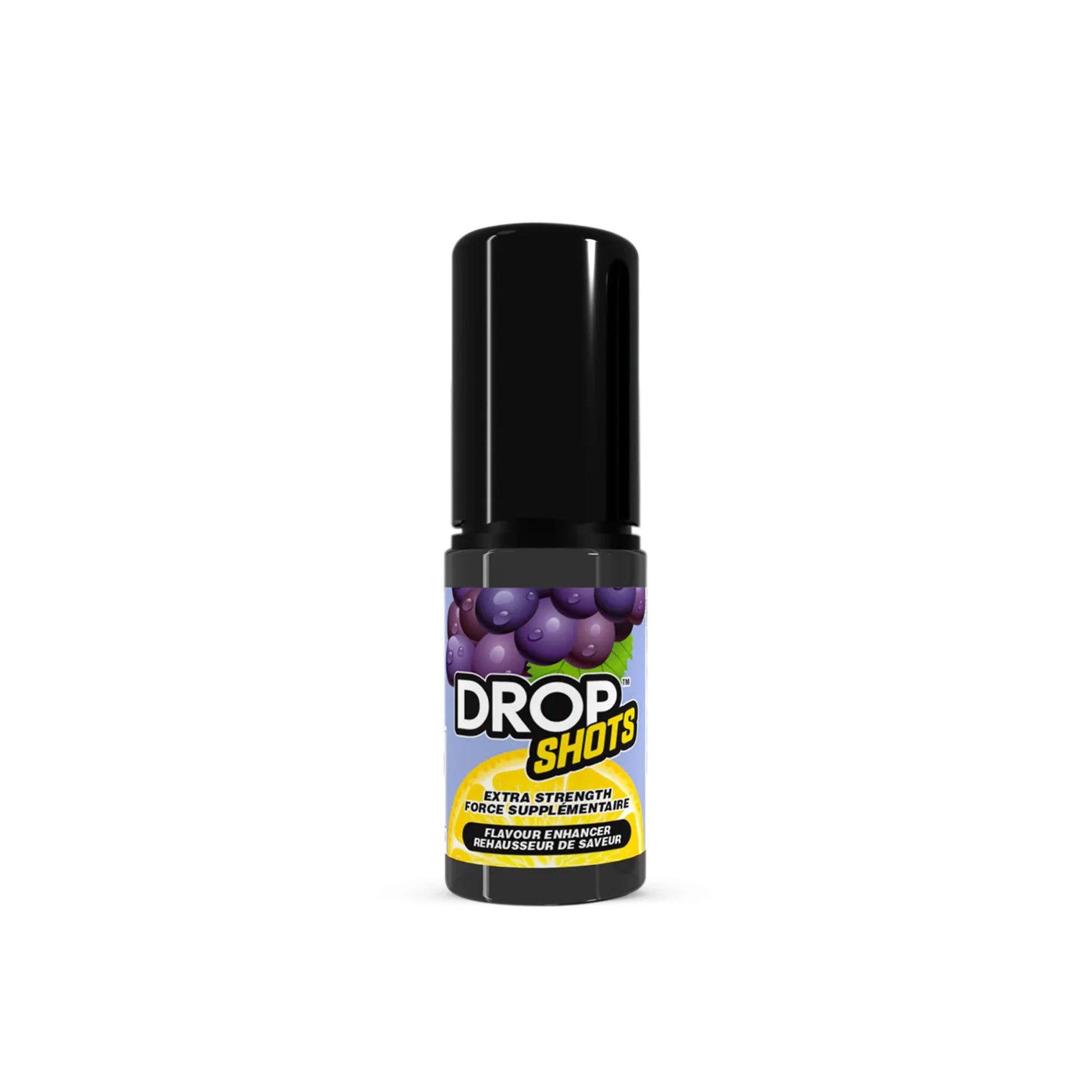 Bouteille compte-gouttes DROP SHOTS Limonade au Raisin pour boissons et desserts.