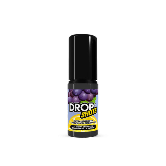 Bouteille compte-gouttes DROP SHOTS Limonade au Raisin pour boissons et desserts.