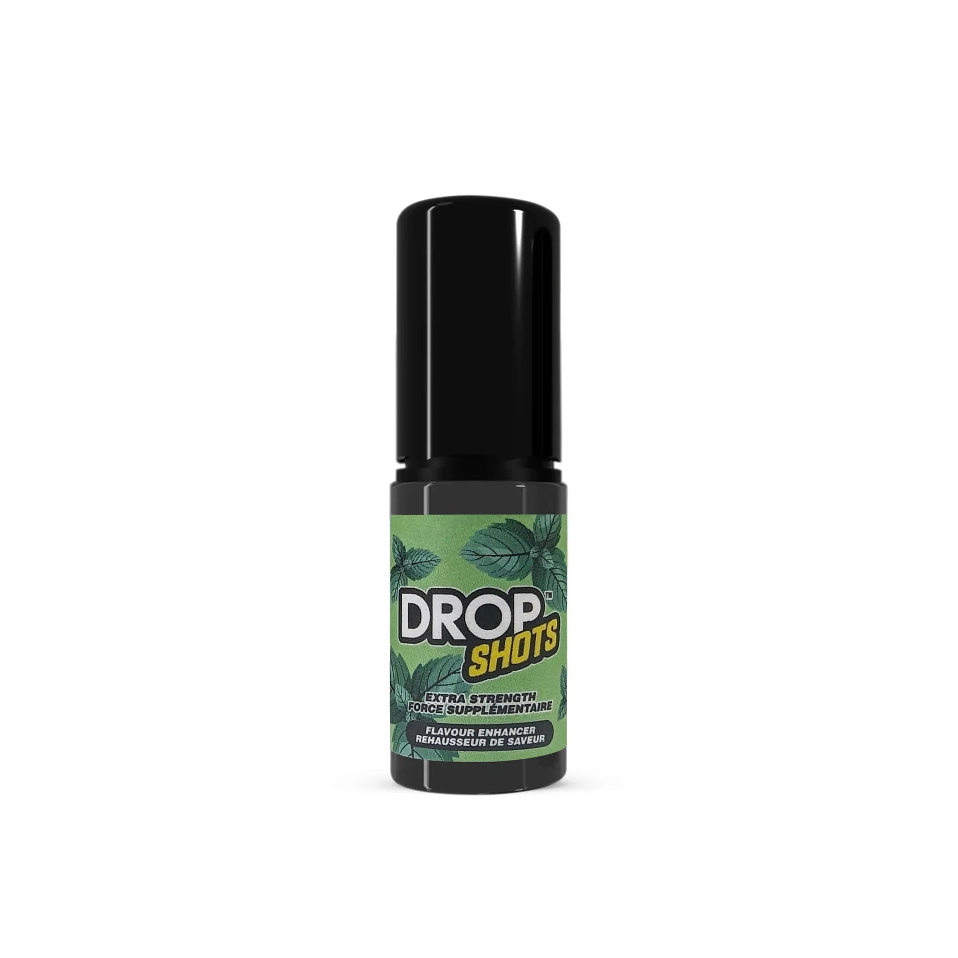 Bouteille compte-gouttes DROP SHOTS Menthe Verte pour boissons et desserts.