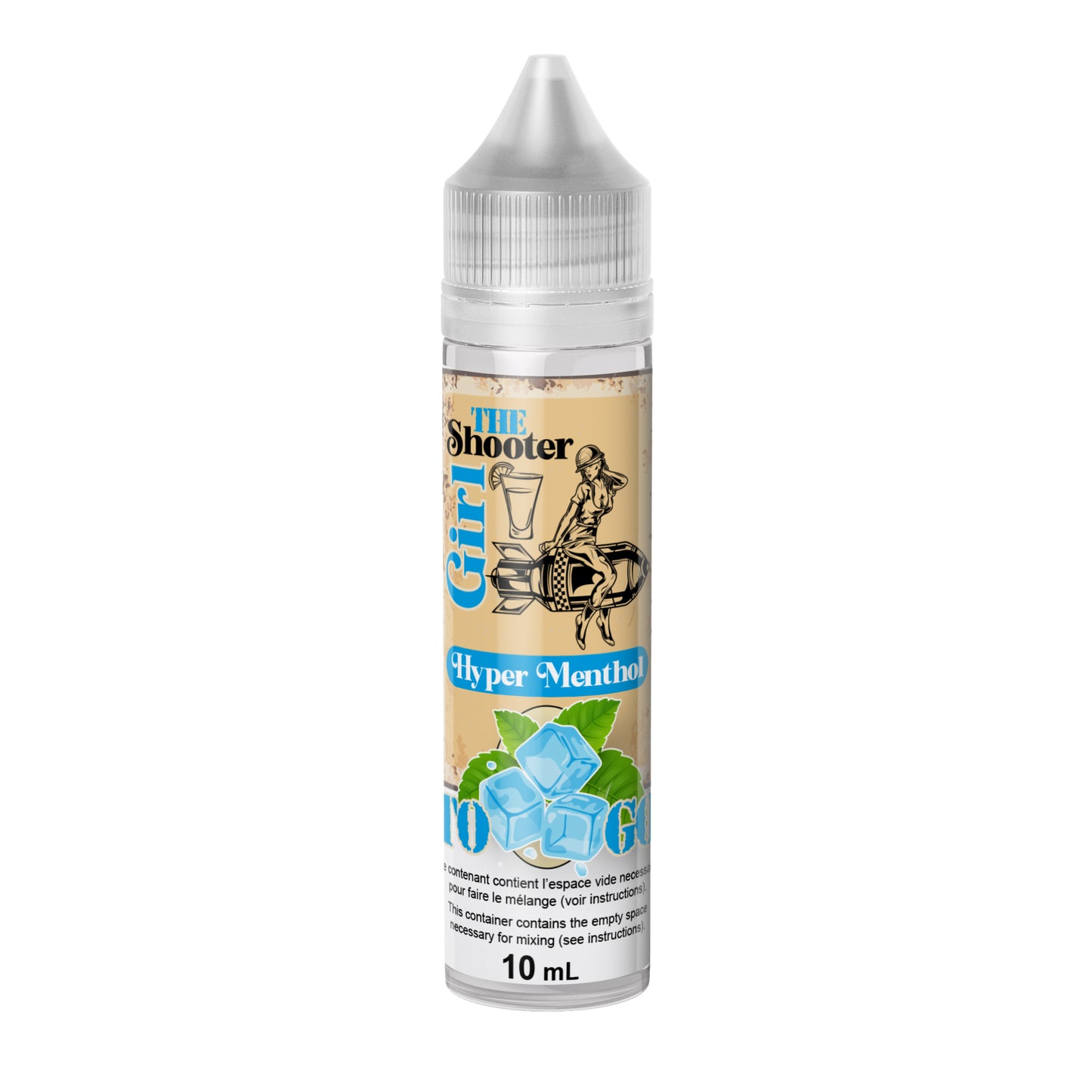 THE SHOOTER GIRL - Saveur liquide - Hyper Menthol 10 ml