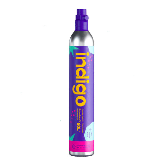 Indigo CO2 Bottle